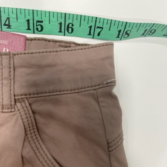 SMART SET Taupe-pinkish hue Cotton Pants Mid-Rise ~ Size 12 with tags - Picture 13 of 16